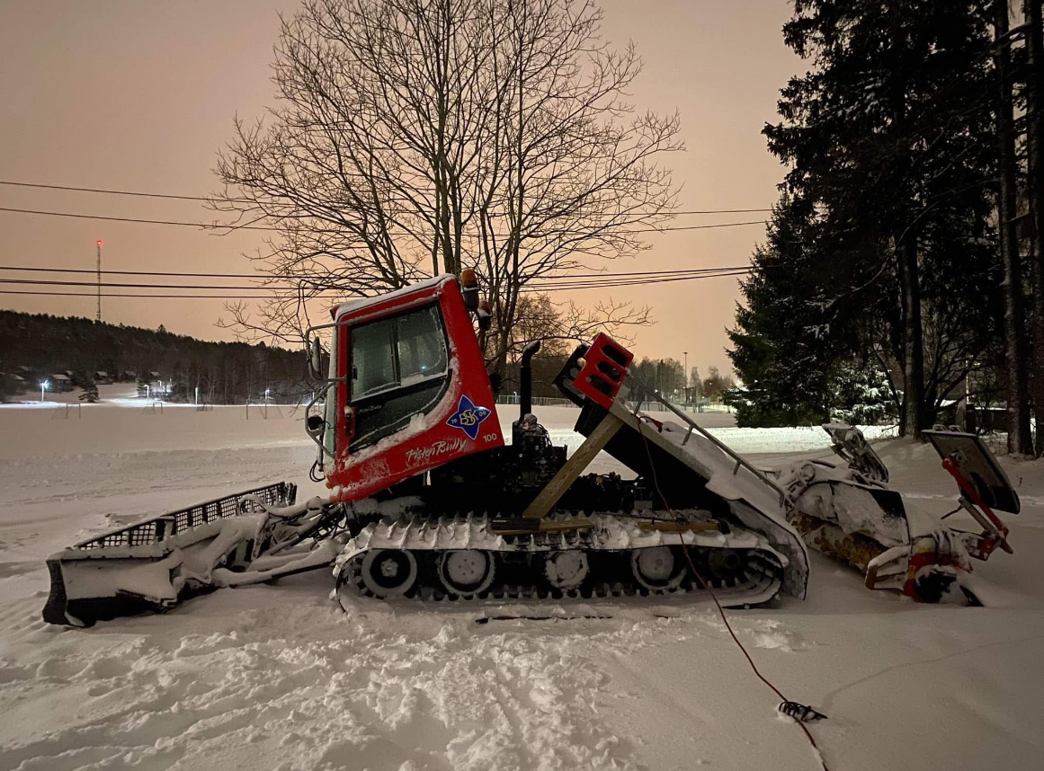 Det snør ikke skispor!