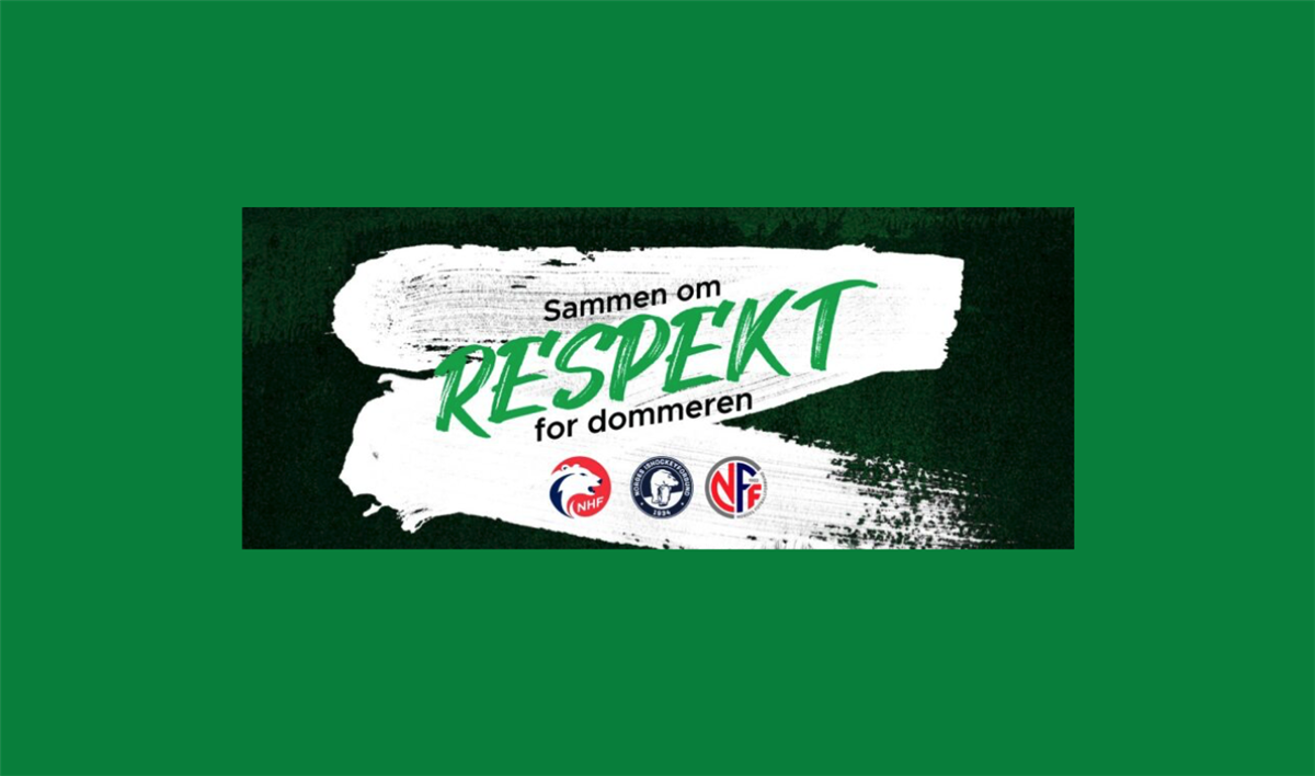 Sammen om respekt for dommeren!