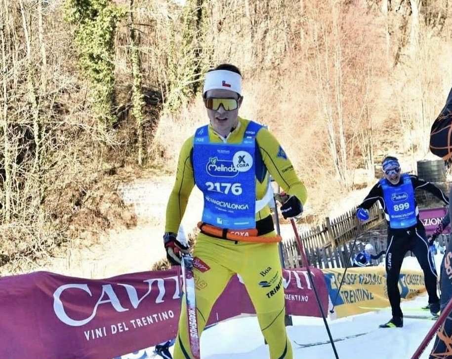 Flaggbærer Sebastian!